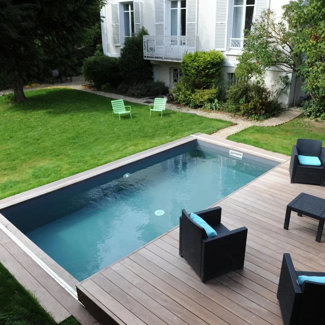 Раздвижная терраса для бассейна в Березниках