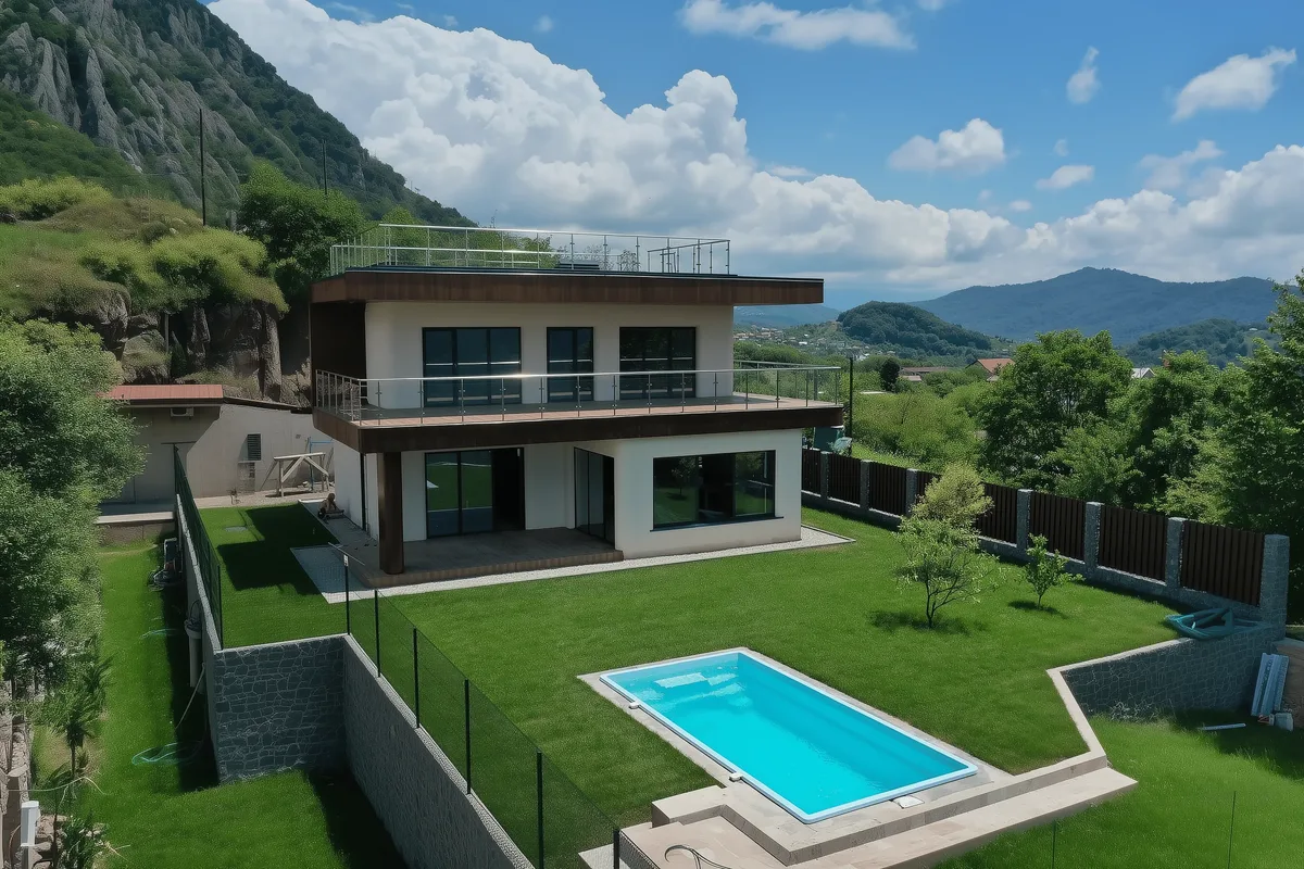 Композитный бассейн Laguna 6 — визуализация в Березниках