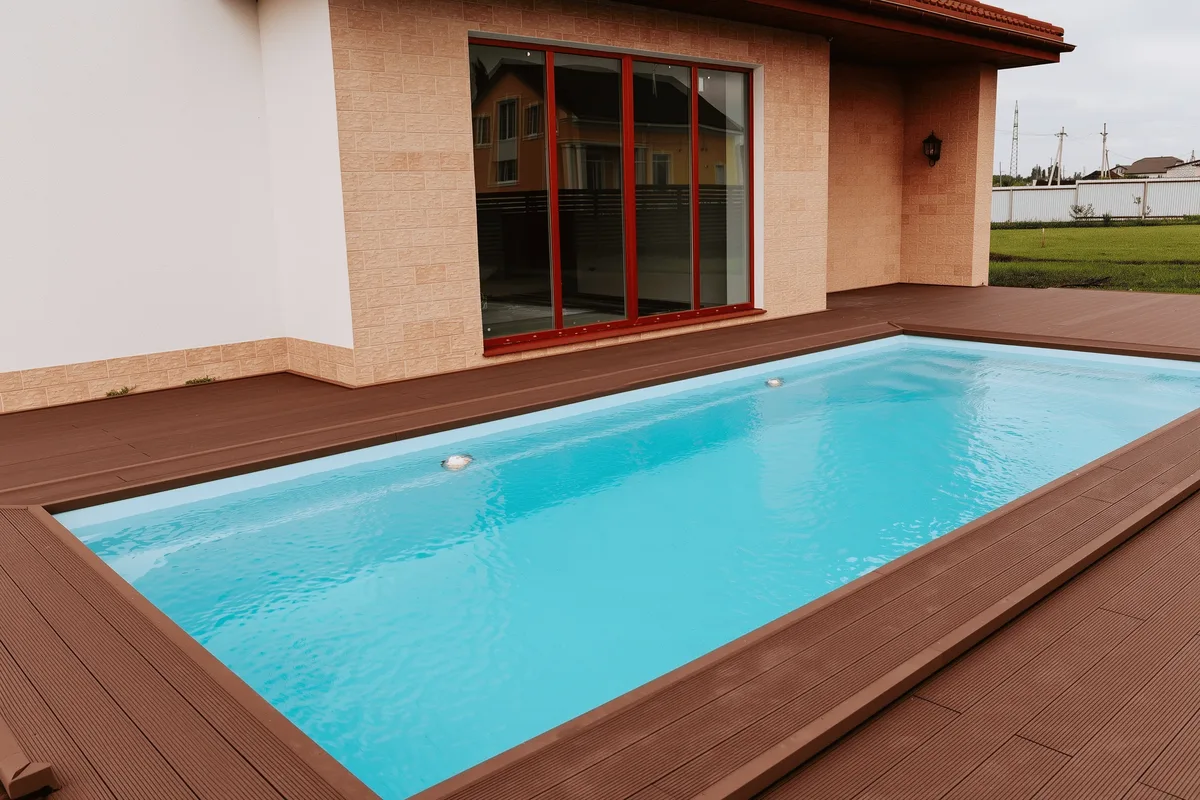 Композитный бассейн Laguna 8 — вид сверху в Березниках