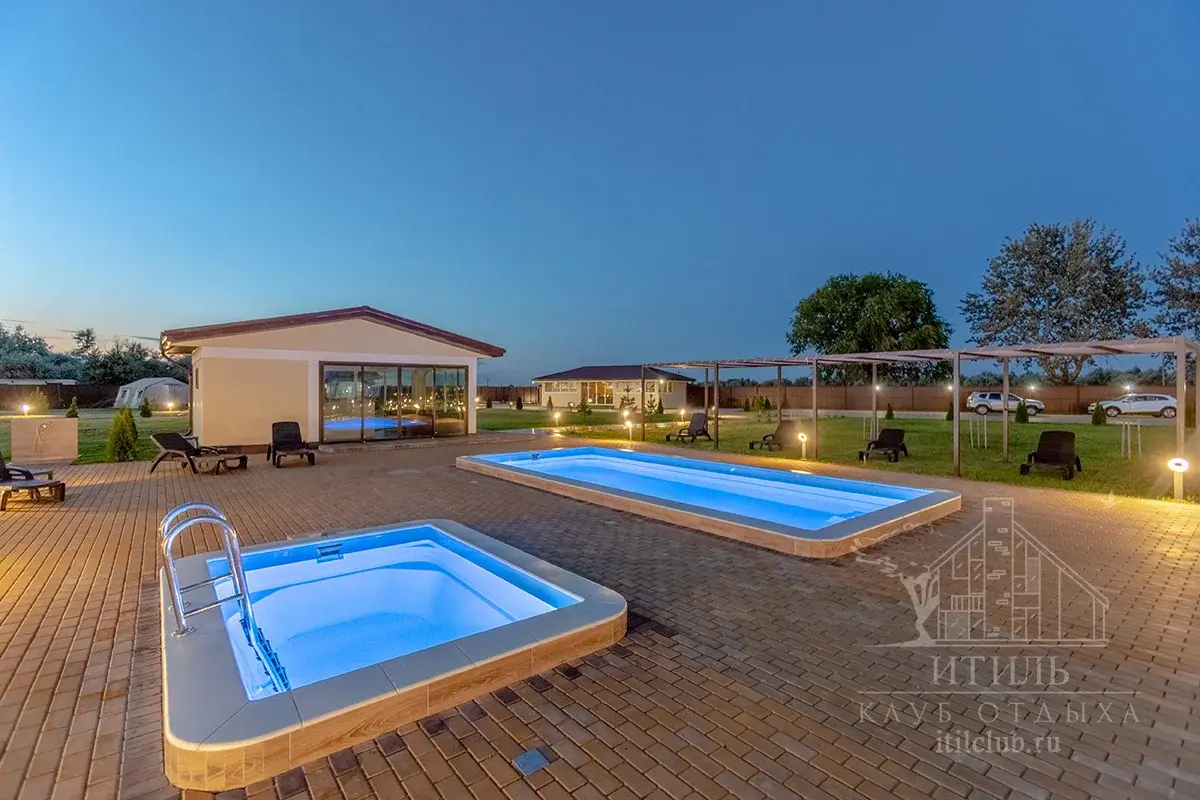 Композитная купель Laguna 3 — установка в Березниках